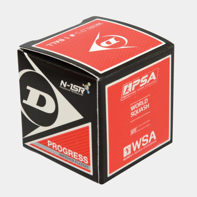 Progress Squash Ball 12pcs - red dot - Image 3