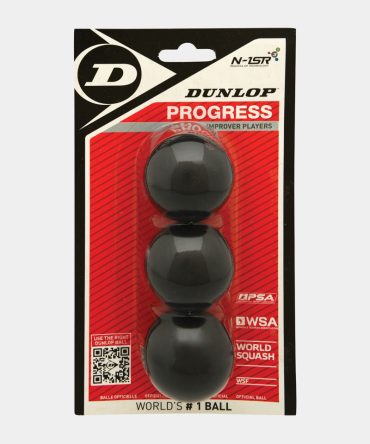 Progress Squash Ball 3Ball blister - red dot