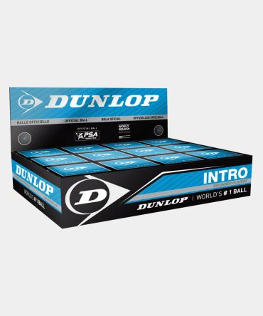 Intro Squash Ball 12pcs - blue dot