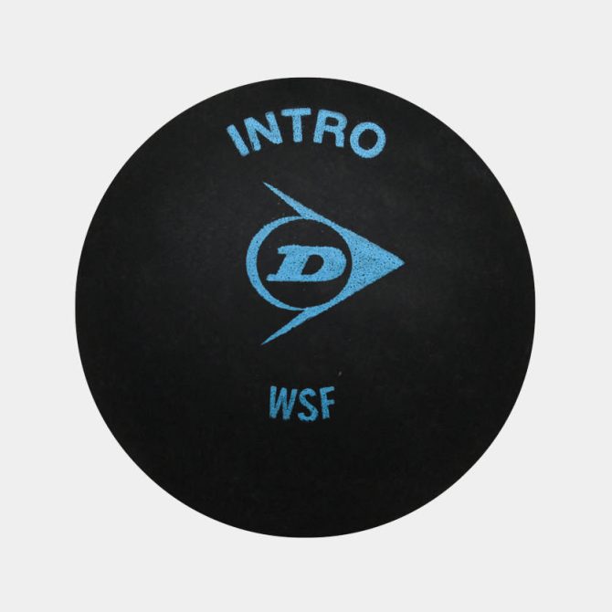 Intro Squash Ball 12pcs - blue dot - Image 3