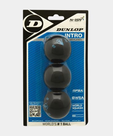 Intro Squash Ball 3Ball Blister - blue dot