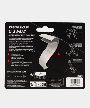 U-SWEAT OGRIP WHT 3PCS BLISTER